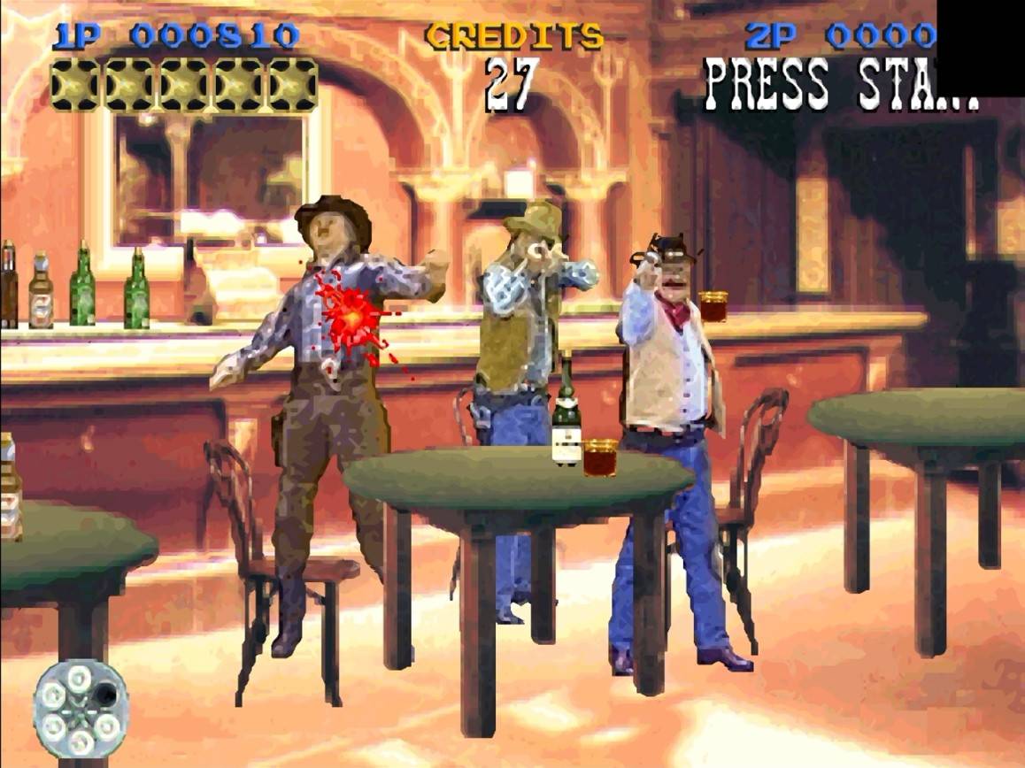 Lethal Enforcers 1 & 2 - геймплей игры на PlayStation